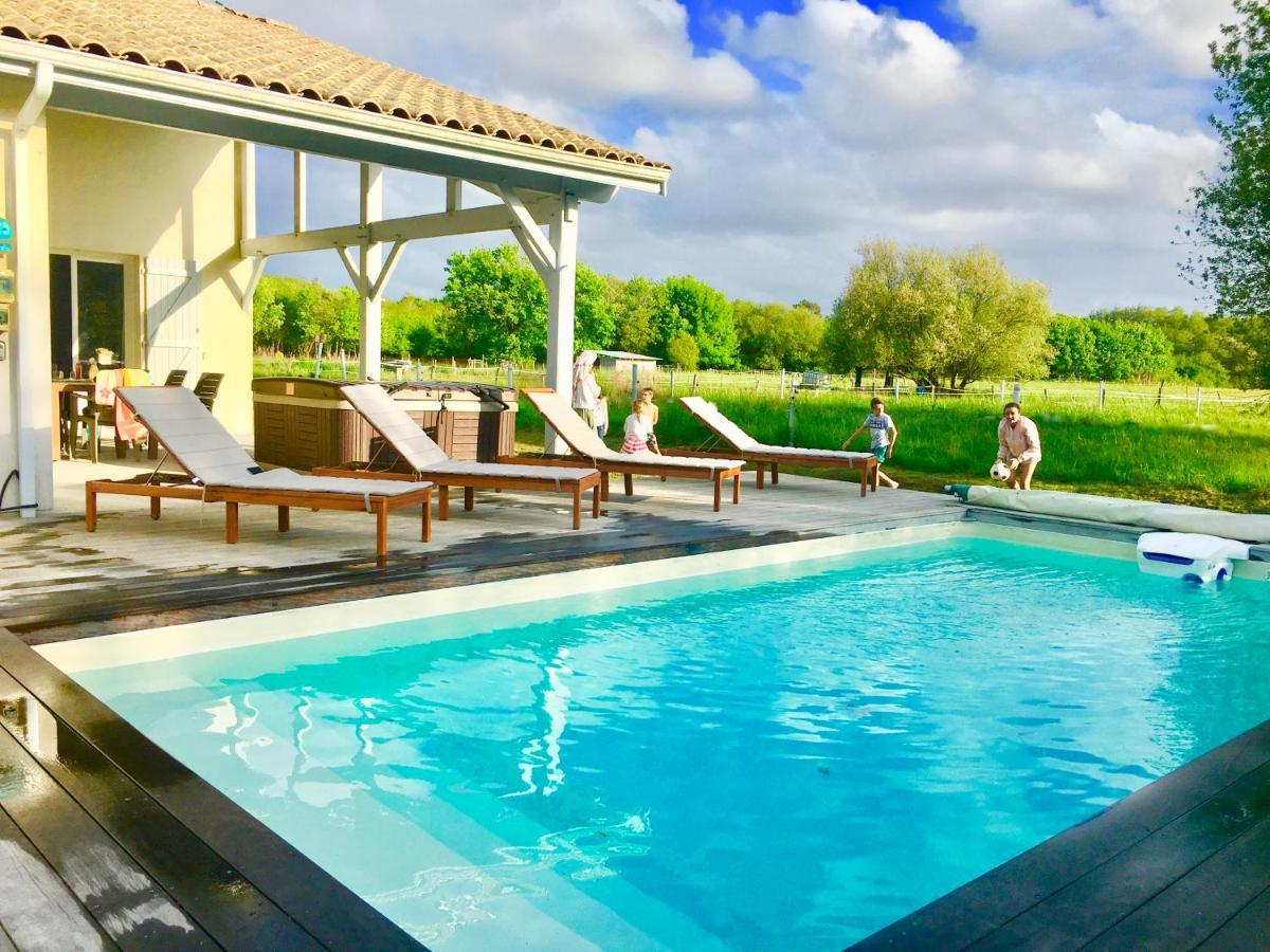 La Villa Landaise Sainte-Eulalie-en-Born Экстерьер фото